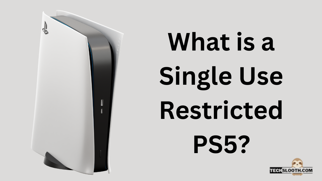 What is a Single Use Restricted PS5?